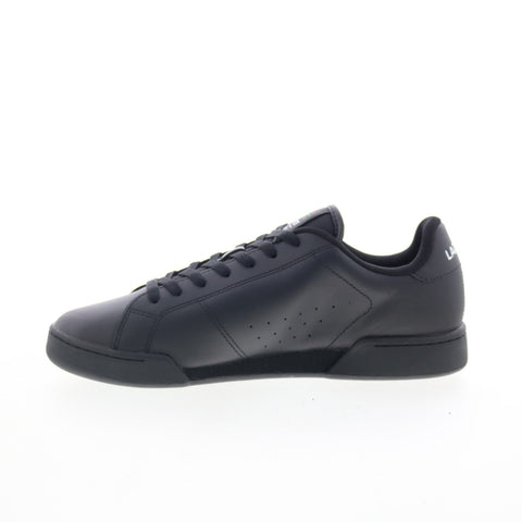Lacoste Carnaby Cup 125 2 SMA Mens Black Leather Lifestyle Sneakers Shoes