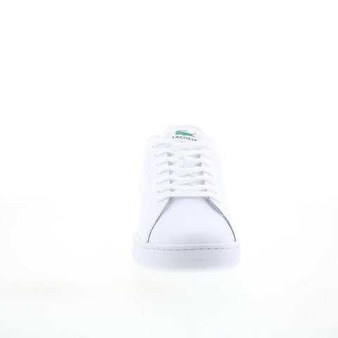 Lacoste Carnaby Cup 125 2 SMA Mens White Leather Lifestyle Sneakers Shoes