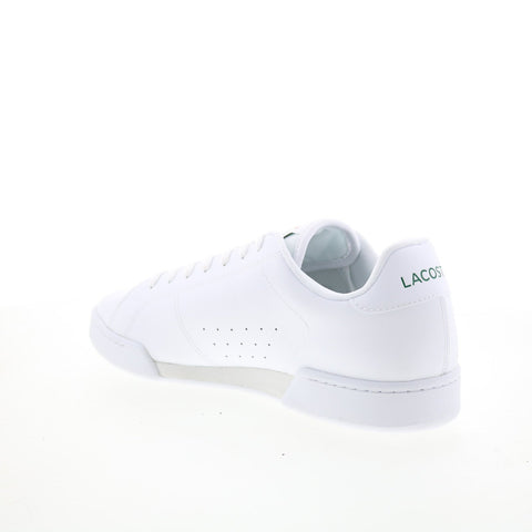 Lacoste Carnaby Cup 125 2 SMA Mens White Leather Lifestyle Sneakers Shoes