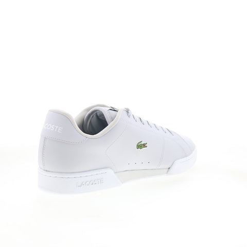 Lacoste Carnaby Cup 125 2 SMA Mens Gray Leather Lifestyle Sneakers Shoes