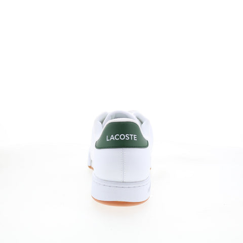Lacoste Carnaby Cup 125 3 SMA Mens White Leather Lifestyle Sneakers Shoes