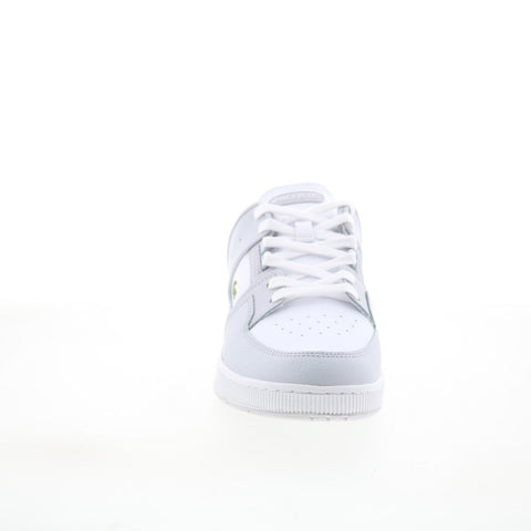 Lacoste Court Cage 125 1 SMA Mens Gray Leather Lifestyle Sneakers Shoes