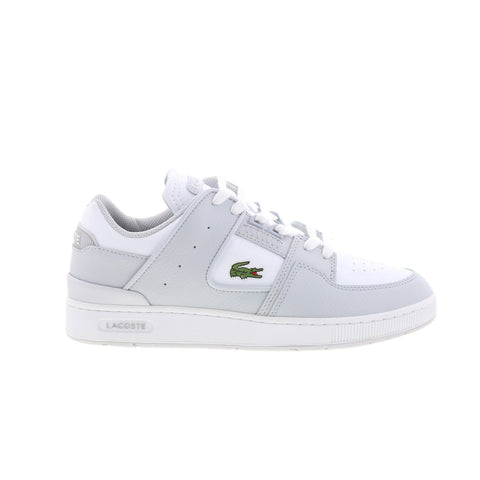 Lacoste Court Cage 125 1 SMA Mens Gray Leather Lifestyle Sneakers Shoes