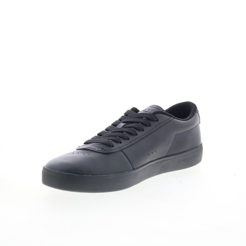 Lacoste Baseshot Evo 125 1 SMA Mens Black Leather Lifestyle Sneakers Shoes