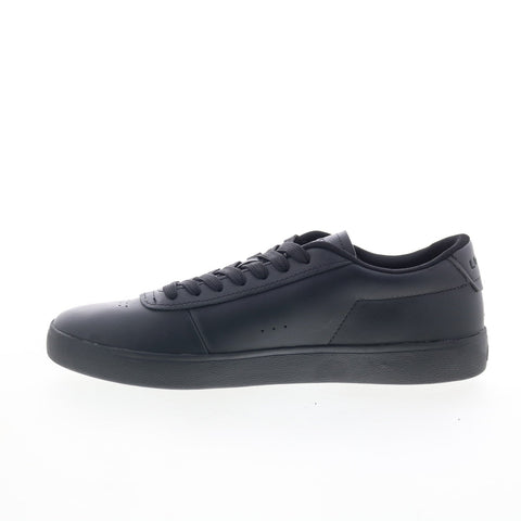Lacoste Baseshot Evo 125 1 SMA Mens Black Leather Lifestyle Sneakers Shoes