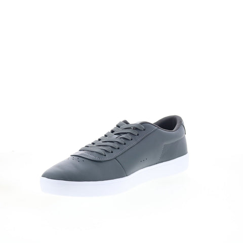 Lacoste Baseshot Evo 125 1 SMA Mens Gray Leather Lifestyle Sneakers Shoes