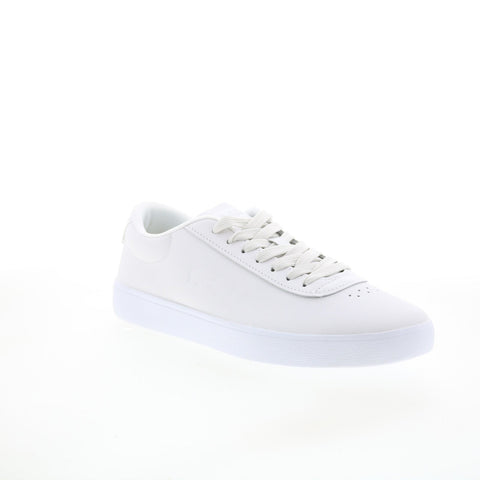 Lacoste Baseshot Evo 125 1 SMA Mens White Leather Lifestyle Sneakers Shoes