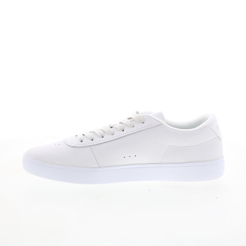 Lacoste Baseshot Evo 125 1 SMA Mens White Leather Lifestyle Sneakers Shoes