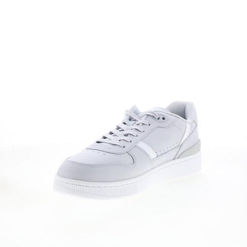 Lacoste T-Clip Set 125 1 SMA Mens Gray Leather Lifestyle Sneakers Shoes
