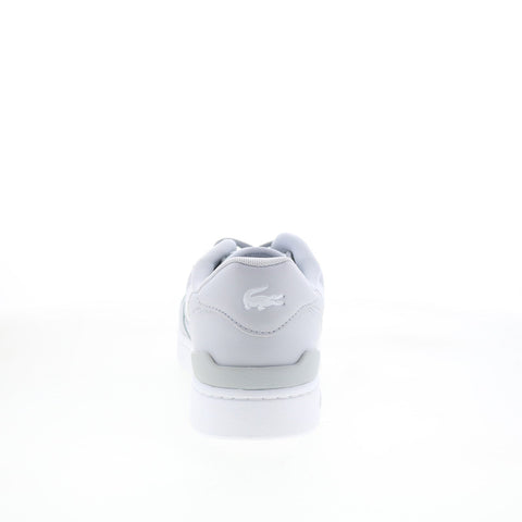 Lacoste T-Clip Set 125 1 SMA Mens Gray Leather Lifestyle Sneakers Shoes