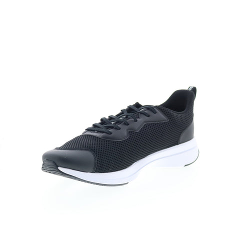 Lacoste Neo Run Base 125 1 SMA Mens Black Canvas Lifestyle Sneakers Shoes