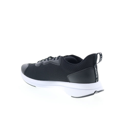 Lacoste Neo Run Base 125 1 SMA Mens Black Canvas Lifestyle Sneakers Shoes