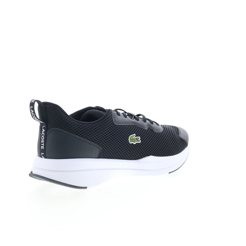 Lacoste Neo Run Base 125 1 SMA Mens Black Canvas Lifestyle Sneakers Shoes