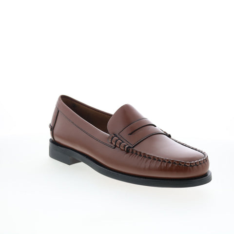 Sebago Classic Dan 7000300-900 Mens Brown Loafers & Slip Ons Penny Shoes