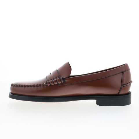 Sebago Classic Dan 7000300-900 Mens Brown Loafers & Slip Ons Penny Shoes