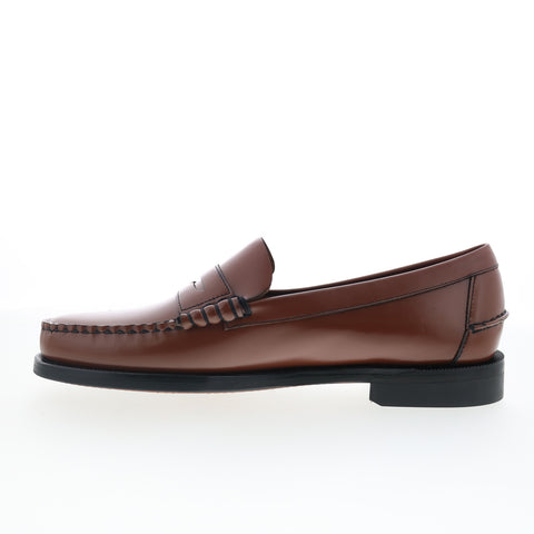 Sebago Classic Dan 7000300-900 Mens Brown Loafers & Slip Ons Penny Shoes