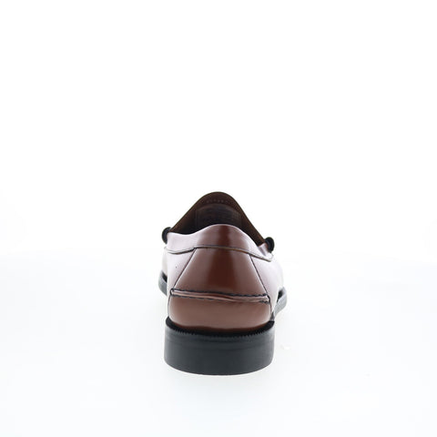 Sebago Classic Dan 7000300-900 Mens Brown Wide Loafers & Slip Ons Penny Shoes