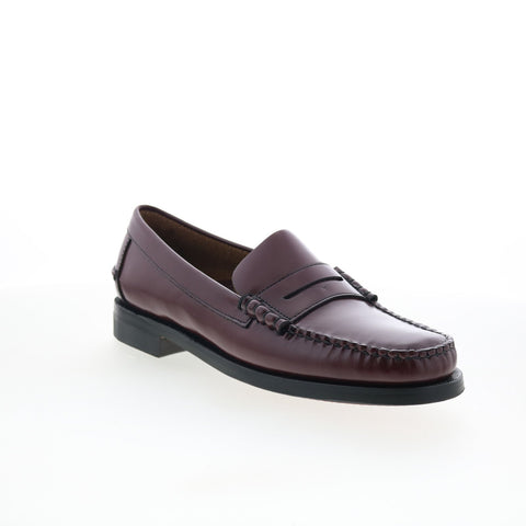 Sebago Classic Dan 7000300-A2I Mens Brown Loafers & Slip Ons Penny Shoes
