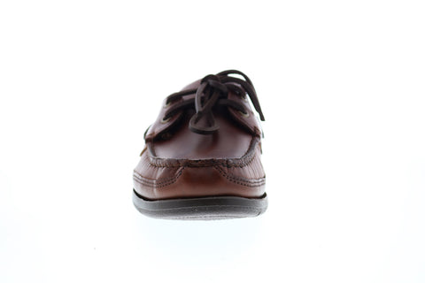 Sebago Schooner 7000GD0-925 Mens Brown Narrow Loafers & Slip Ons Boat Shoes