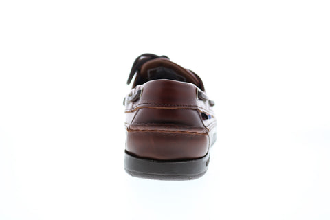 Sebago Schooner 7000GD0-925 Mens Brown Narrow Loafers & Slip Ons Boat Shoes