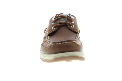 Sebago Clovehitch II FGL Waxed Mens Brown Narrow Loafers Boat Shoes