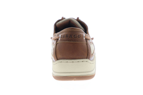 Sebago Clovehitch II FGL Waxed Mens Brown Narrow Loafers Boat Shoes