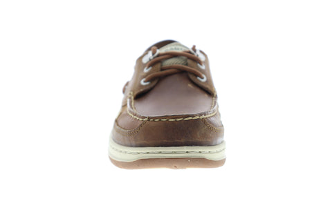 Sebago Clovehitch II FGL Waxed Mens Brown Narrow Loafers Boat Shoes
