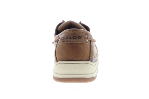 Sebago Clovehitch II FGL Waxed Mens Brown Narrow Loafers Boat Shoes