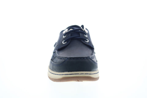 Sebago Clovehitch II FGL Waxed Mens Blue Wide Loafers & Slip Ons Boat Shoes