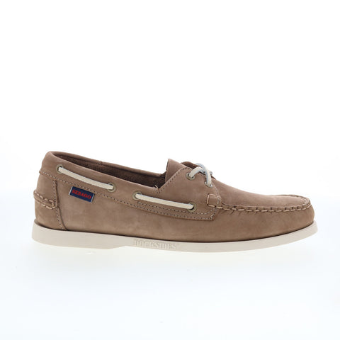 Sebago Portland Nubuck 7000GA0-910 Mens Brown Loafers & Slip Ons Boat Shoes