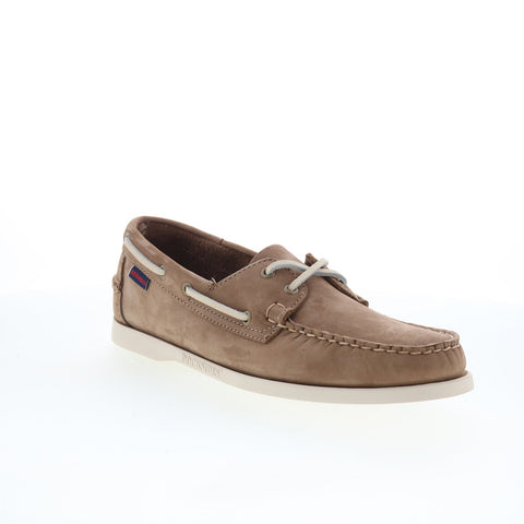 Sebago Portland Nubuck 7000GA0-910 Mens Brown Loafers & Slip Ons Boat Shoes