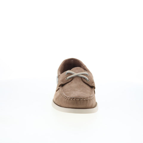 Sebago Portland Nubuck 7000GA0-910 Mens Brown Loafers & Slip Ons Boat Shoes