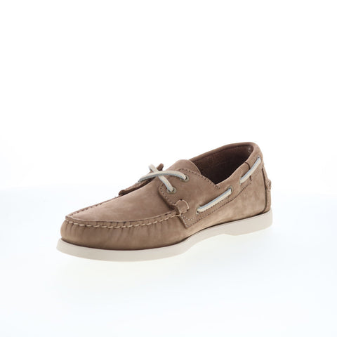 Sebago Portland Nubuck 7000GA0-910 Mens Brown Loafers & Slip Ons Boat Shoes