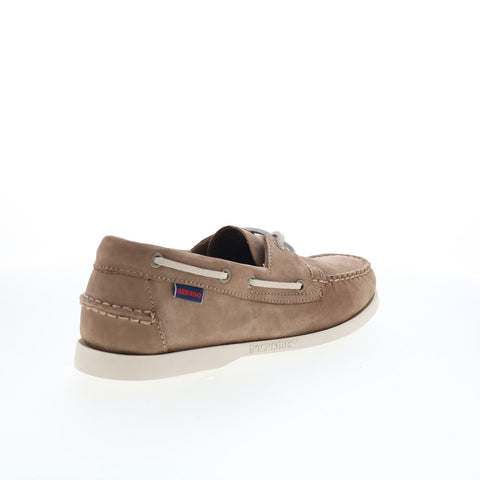 Sebago Portland Nubuck 7000GA0-910 Mens Brown Loafers & Slip Ons Boat Shoes