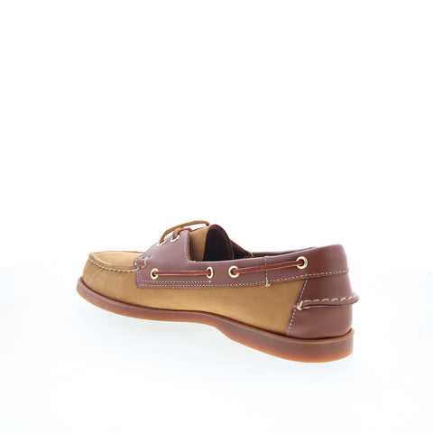 Sebago Portland Spinnaker NBK FGL Mens Brown Loafers & Slip Ons Boat Shoes