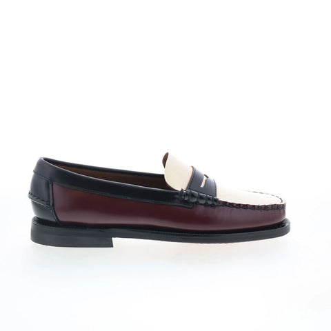 Sebago Classic Dan 7001530-A8L Womens Brown Loafers & Slip Ons Penny Shoes