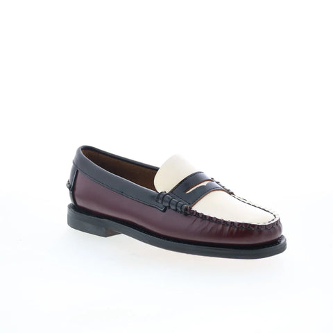 Sebago Classic Dan 7001530-A8L Womens Brown Loafers & Slip Ons Penny Shoes