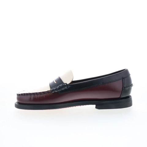 Sebago Classic Dan 7001530-A8L Womens Brown Loafers & Slip Ons Penny Shoes