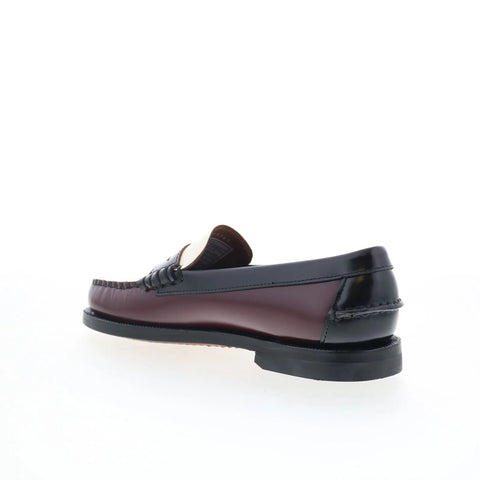 Sebago Classic Dan 7001530-A8L Womens Brown Loafers & Slip Ons Penny Shoes