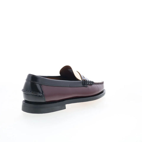 Sebago Classic Dan 7001530-A8L Womens Brown Loafers & Slip Ons Penny Shoes
