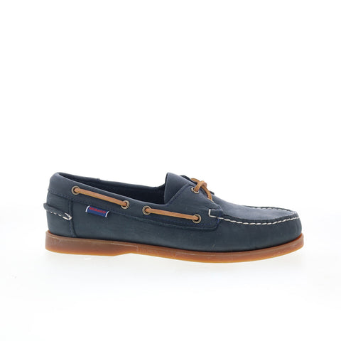 Sebago Portland Crazy H 70015H0-A47 Mens Blue Loafers & Slip Ons Boat Shoes