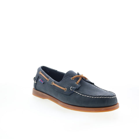 Sebago Portland Crazy H 70015H0-A47 Mens Blue Loafers & Slip Ons Boat Shoes