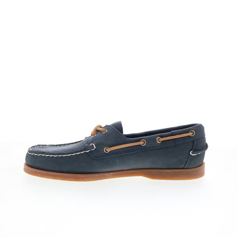 Sebago Portland Crazy H 70015H0-A47 Mens Blue Loafers & Slip Ons Boat Shoes