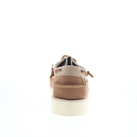 Sebago Cayuga 70015S0-959 Mens Brown Suede Loafers & Slip Ons Boat Shoes