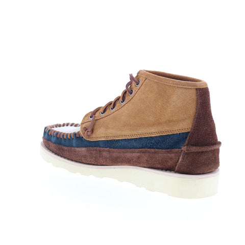 Sebago Cayuga Mid 7001HH0-A34 Mens Brown Suede Lace Up Chukkas Boots