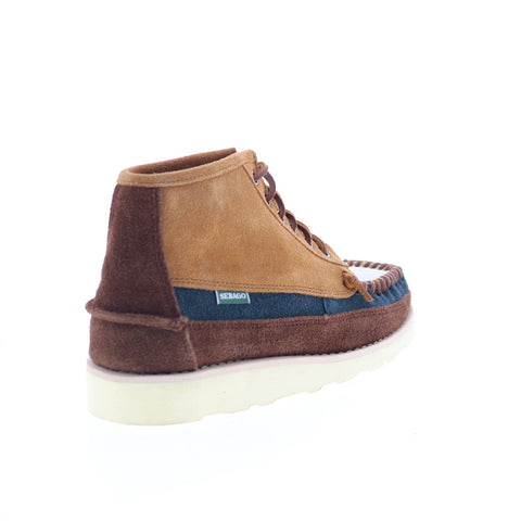 Sebago Cayuga Mid 7001HH0-A34 Mens Brown Suede Lace Up Chukkas Boots