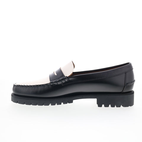 Sebago Dan Lug 7001HI0-987 Mens Black Loafers & Slip Ons Penny Shoes
