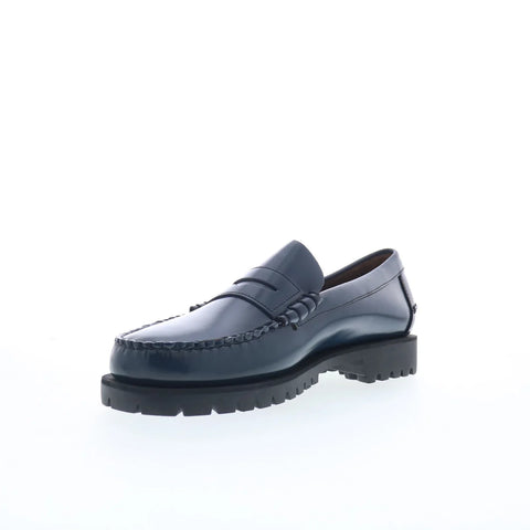 Sebago Dan Lug 7001HI0-A86 Mens Blue Loafers & Slip Ons Penny Shoes