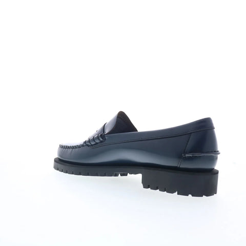 Sebago Dan Lug 7001HI0-A86 Mens Blue Loafers & Slip Ons Penny Shoes