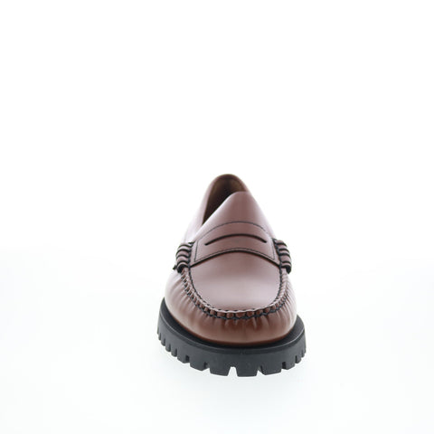 Sebago Dan Lug 7002IJ0-900 Womens Brown Loafers & Slip Ons Penny Shoes